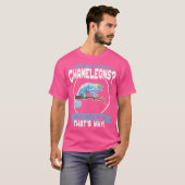 T-shirt Pourquoi Aime-Je Chameleons Awesome Animal Chamele (Devant entier)