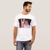 T-shirt Pourquoi avons-nous mis MTV 2la-bas ? (Devant entier)