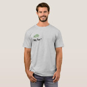 T-shirt Pourquoi course ? (Devant entier)