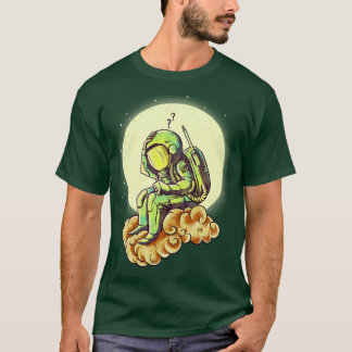 T-shirt Pourquoi dans le nuage