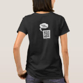 T-shirt POURQUOI DIEU IMPORTE (femmes) (Dos)
