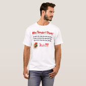 T-shirt Pourquoi étude ? (Devant entier)