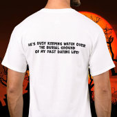 T-shirt Pourquoi La Faucheuse Est-Elle Arrivée Autour De M