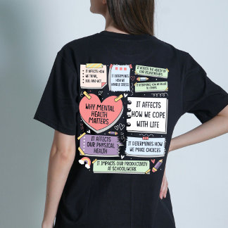 T-shirt Pourquoi la santé mentale compte