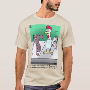 T-shirt Pourquoi les écureuils traversent-ils les routes