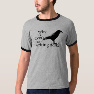 T-shirt Pourquoi Raven est-il comme un bureau ?