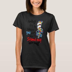 T-shirt Pourquoi S'adapter À La Conscience De L'autisme Mé