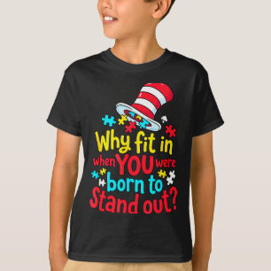 T-shirt Pourquoi s'intégrer quand on est né pour se démarq