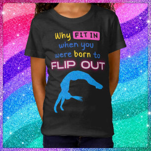 T-Shirt Pourquoi s'intégrer quand vous êtes né à Flip Out 