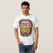 T-shirt Pourquoi y a-t-il toujours des singes ? (Devant entier)