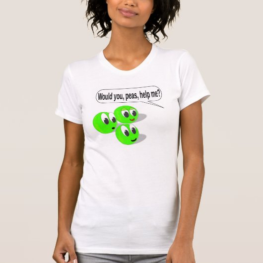 T-shirt Pourriez-Vous M'Aider À (Devant)