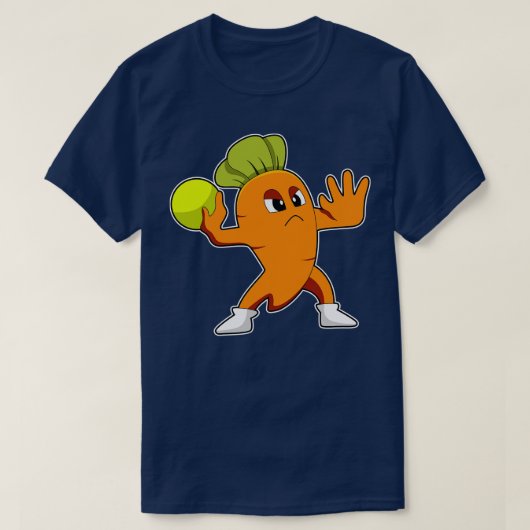 T-shirt pourrir sur Handball player avec Handball (Design devant)