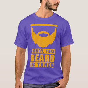 T-shirt Pours Désolé Cette Barbe Est Pris Cadeau Emballé
