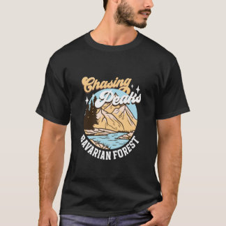 T-shirt Poursuite de sommets - Forêt bavaroise