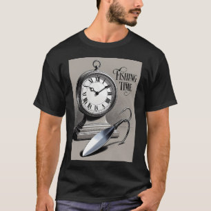 T-shirt Poursuivant de fesses de flétan. Création drôle de