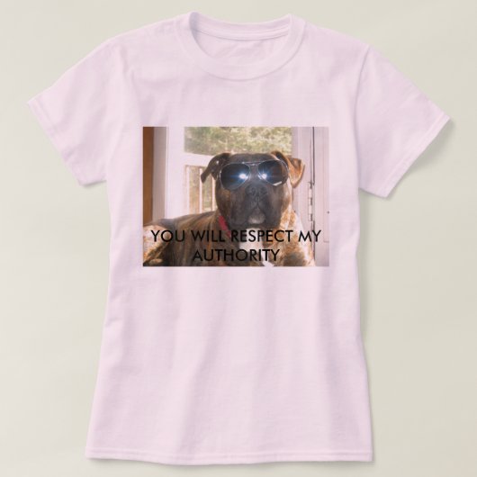 T-shirt Poursuivez le chasseur de générosité (Design devant)