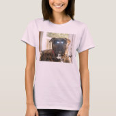 T-shirt Poursuivez le chasseur de générosité (Devant)