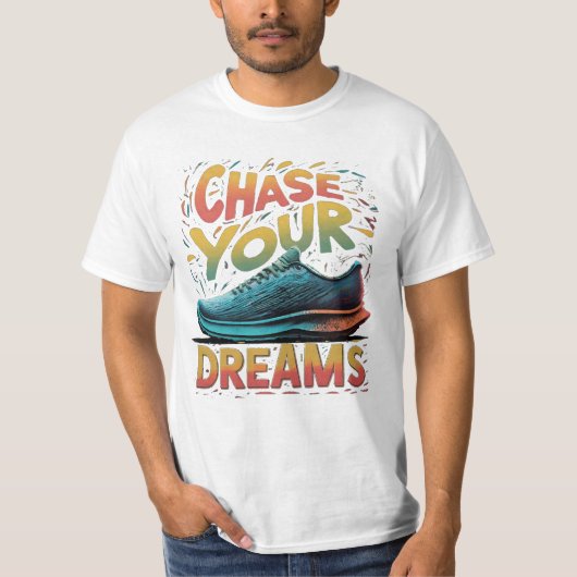 T-shirt Poursuivez vos rêves (Devant)