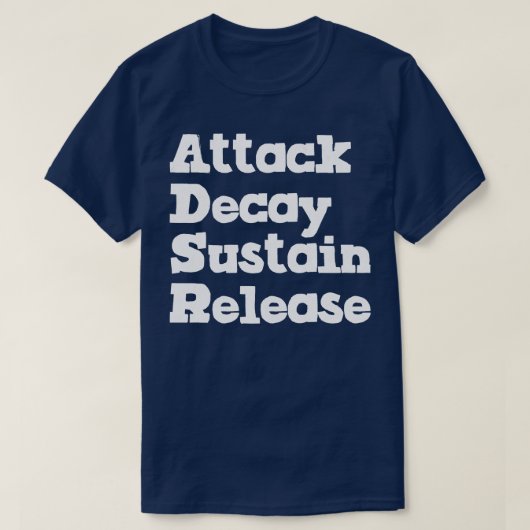 T-shirt Poursuivre la désintégration de l'attaque version (Design devant)