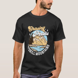 T-shirt Poursuivre les sommets - Montagnes de Catskill