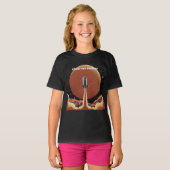 T-shirt Poursuivre l'espace Cosmos (Devant entier)