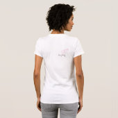 T-shirt Pousse .45s de vraies femmes (Dos entier)