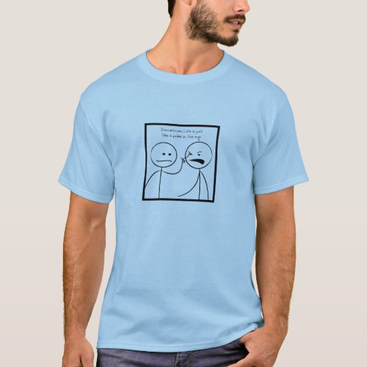 T-shirt Poussée dans l'oeil (Devant)