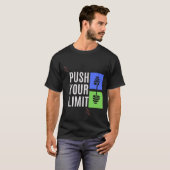 T-shirt pousser vos limites (Devant entier)