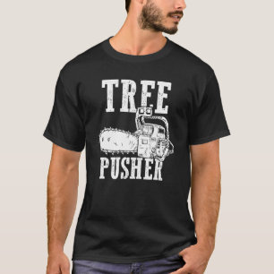 T-shirt Pousseuse d'arbre mâle scie scie scie scie scie sc