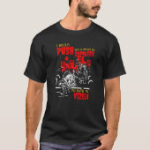 T-shirt Poussez-vous dans les zombies pour sauver Vizsla F (Devant)