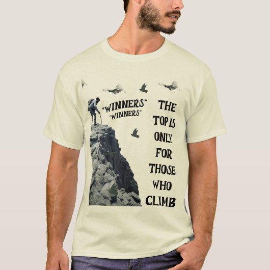 T-shirt poussez-vous plus loin (Devant)