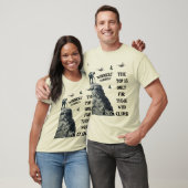 T-shirt poussez-vous plus loin (Unisexe)