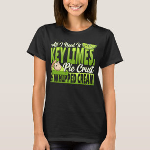 T-shirt Poussière à tarte aux limites clés