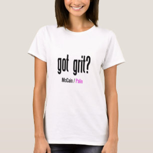 T-shirt poussière abrasive obtenue ?