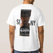 T-shirt poussière abrasive - pièce en t de s.i. N.Y. (Dos)