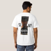 T-shirt poussière abrasive - pièce en t de s.i. N.Y. (Dos entier)