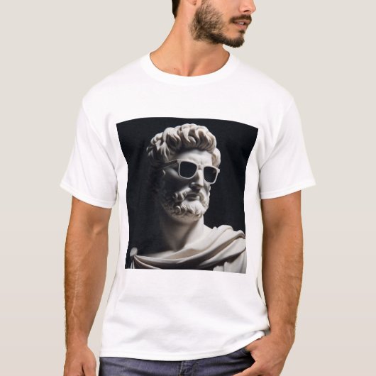 T-shirt Poussière de marbre (Devant)