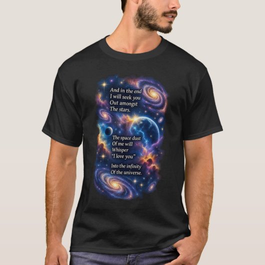 T-shirt Poussière spatiale (Devant)