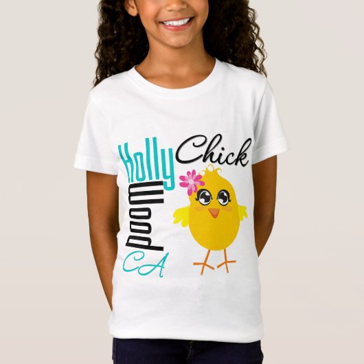 T-Shirt Poussin 1 de Hollywood CA (Devant)