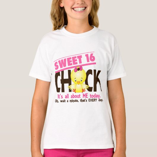 T-shirt Poussin 3 du bonbon 16 (Devant)