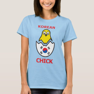 T-shirt Poussin coréen
