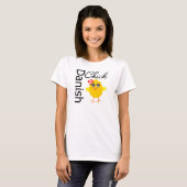 T-shirt Poussin danois (Devant entier)