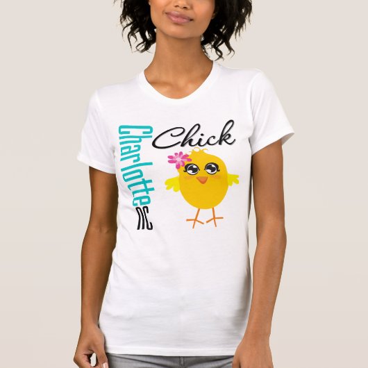 T-shirt Poussin de Charlotte OR (Devant)