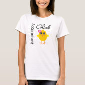 T-shirt Poussin de comptable (Devant)