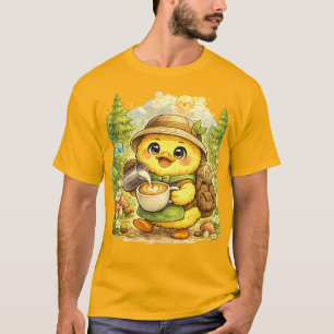 T-shirt Poussin de Forêt Mignon Fanta Bébé Oisea