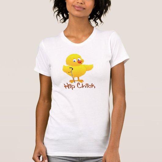 T-shirt Poussin de hanche (Devant)
