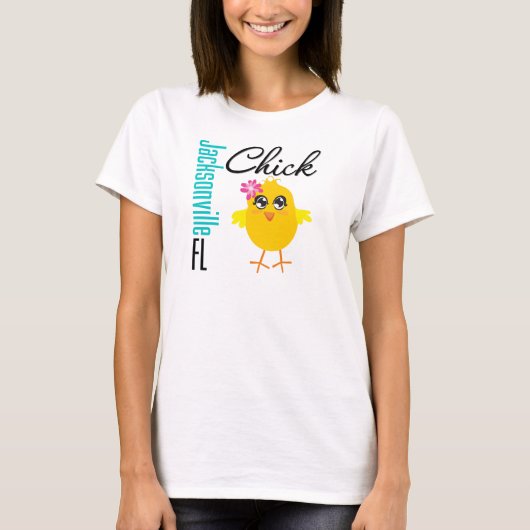 T-shirt Poussin de Jacksonville FL (Devant)