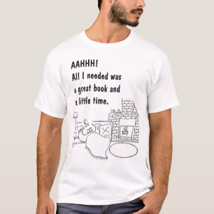 T-shirt Poussin de lecture