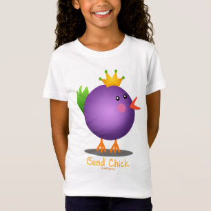 T-Shirt Poussin de perle de mardi gras (pourpre)