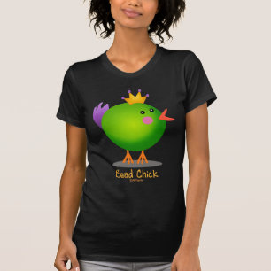 T-shirt Poussin de perle - vert